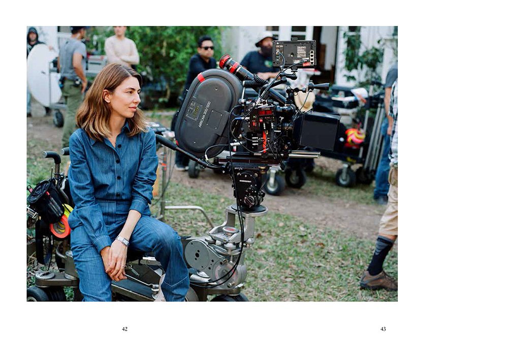 Andrew Durham Set Pictures Behind the Scenes with Sofia Coppola